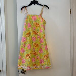 Lilly Pulitzer Tie Shoulder Dress - Size 8